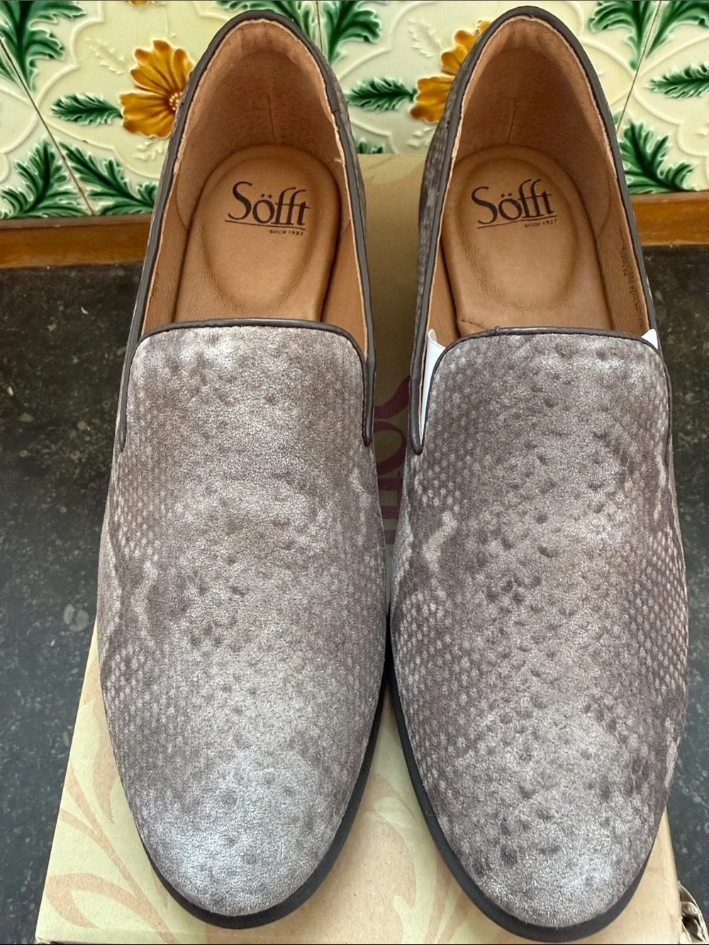 SOFFT Women’s Taupe  Slip-On Loafers